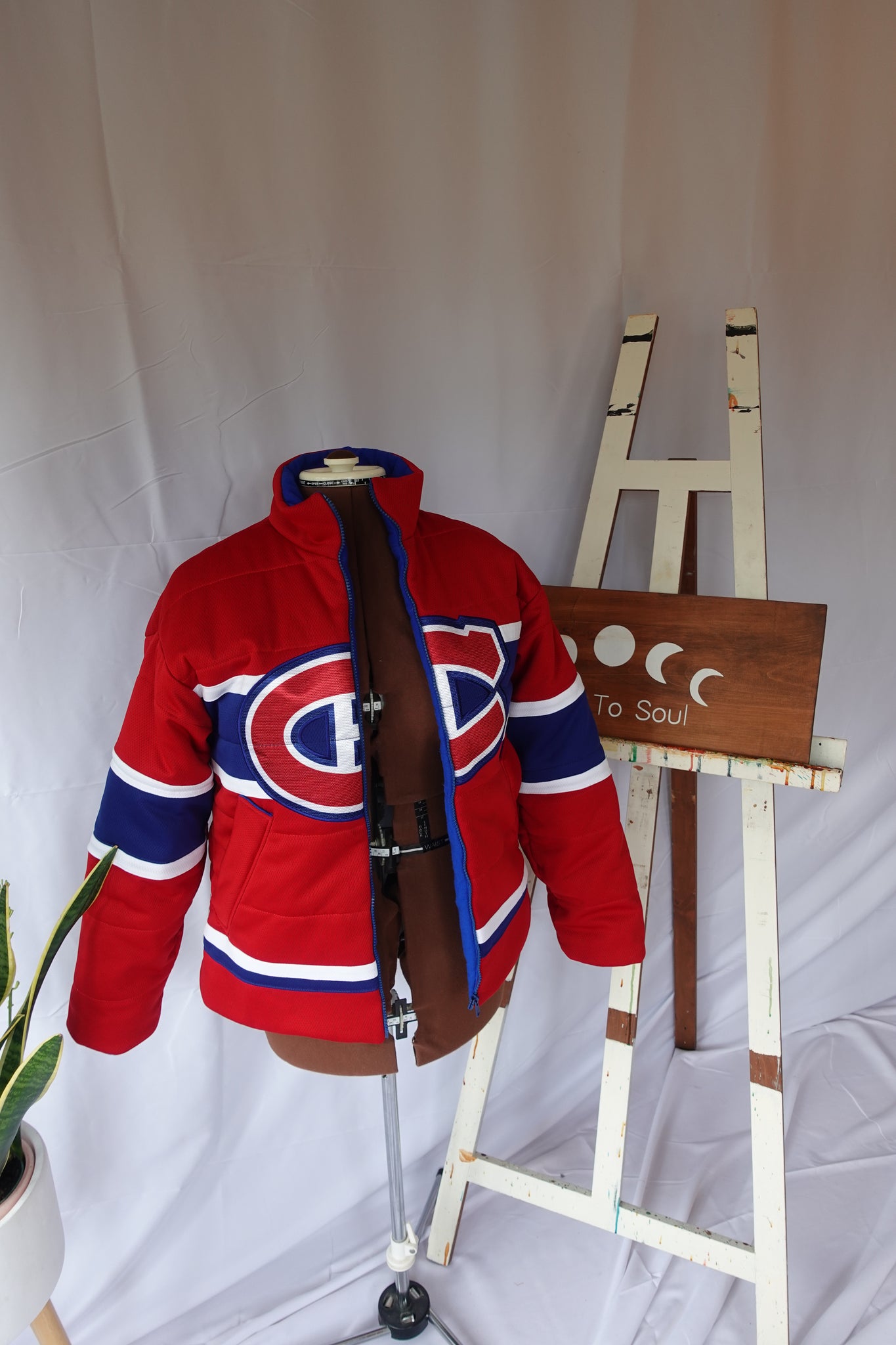 Habs Puffer Jacket - Unisex Small