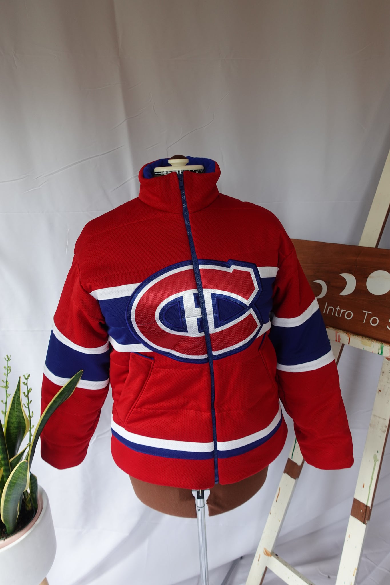 Habs Puffer Jacket - Unisex Small