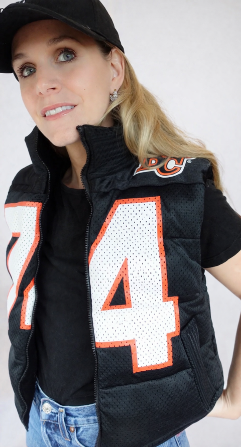 Jersey to Puffer Vest THE SEWING PATTERN (For Women)