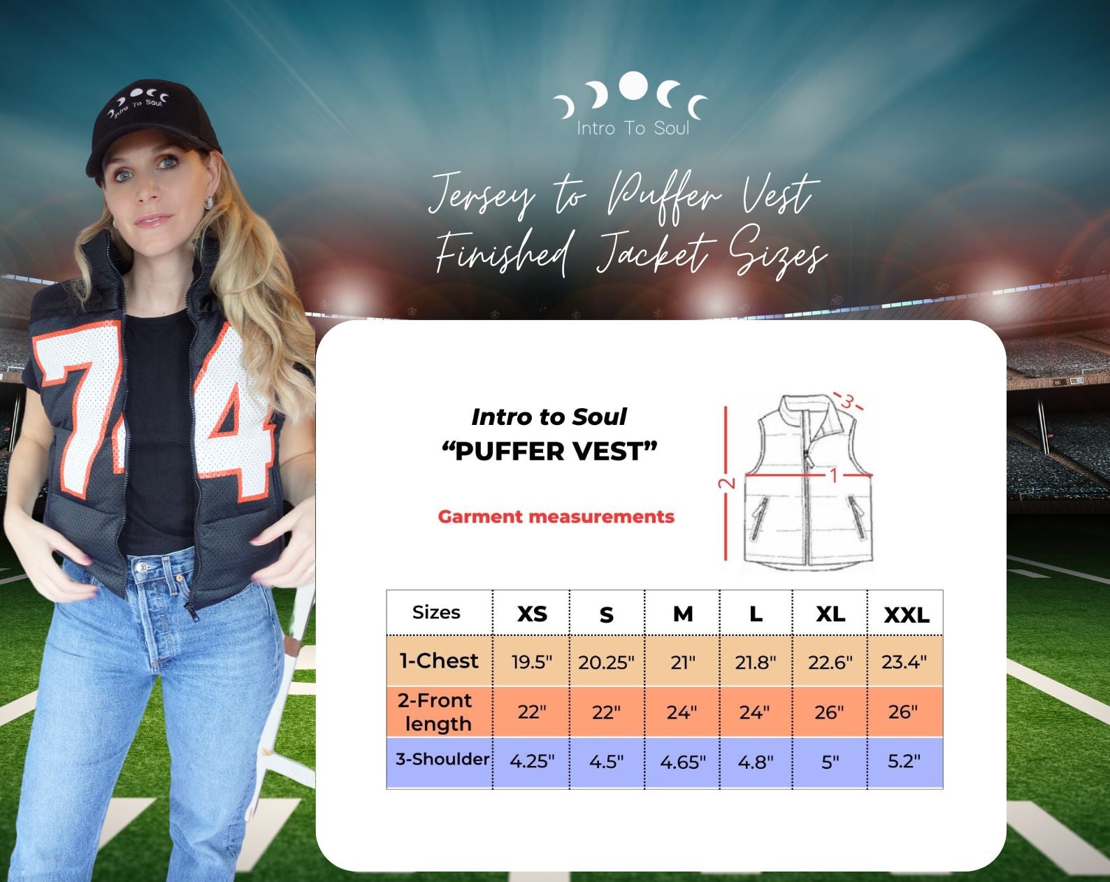 Jersey to Puffer Vest THE SEWING PATTERN (For Women)