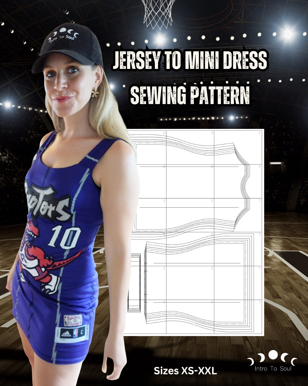 NEW* Basketball Jersey to Mini Dress Pattern