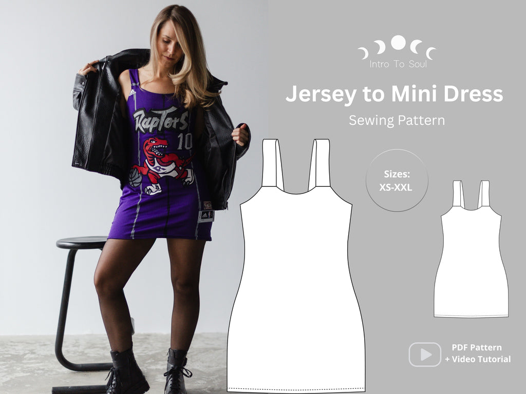 Jersey to Mini Dress Pattern Intro to soul Jersey to Mini Dress Pattern Intro to soul