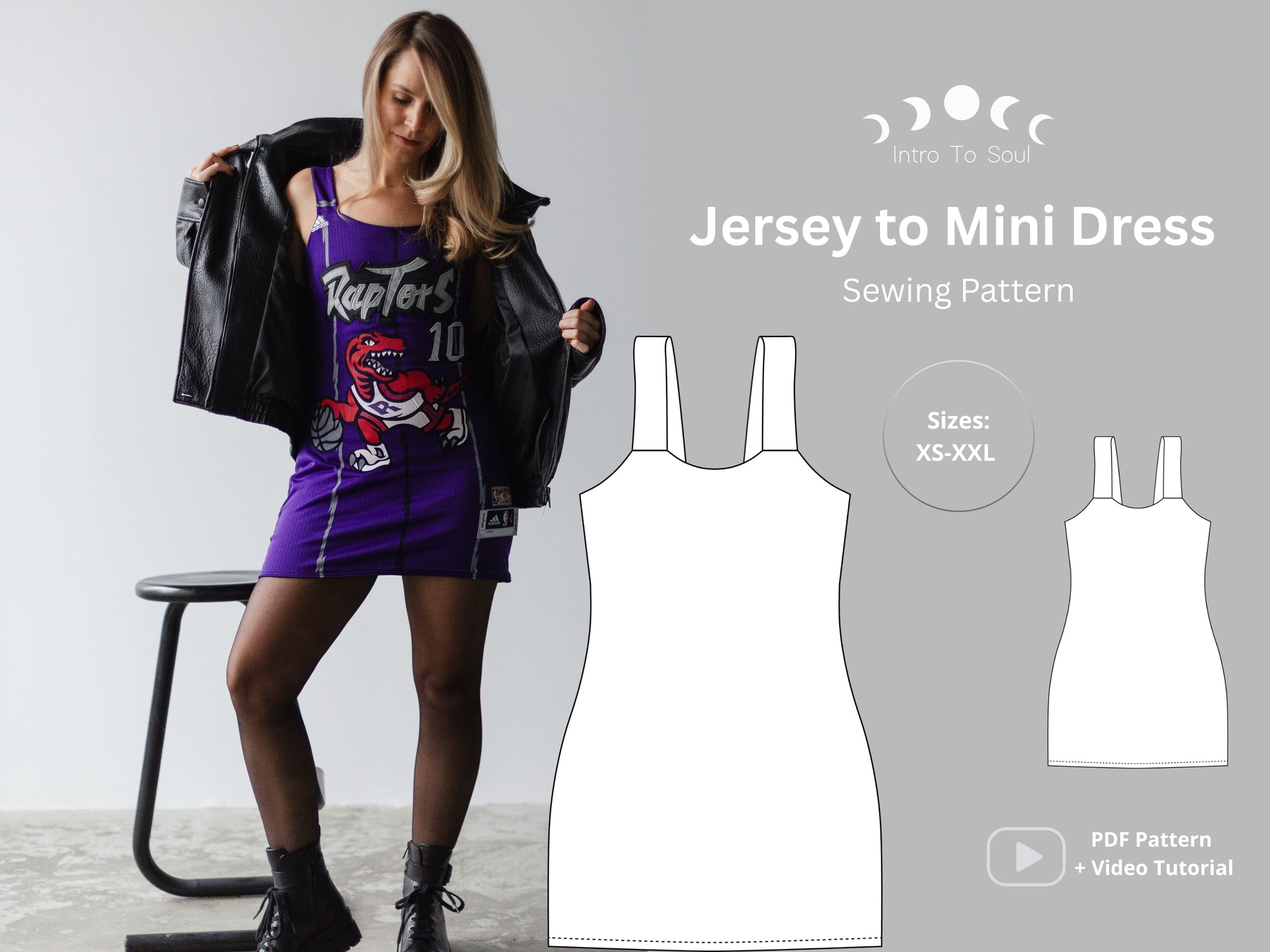 Jersey to Mini Dress Pattern Intro to soul Jersey to Mini Dress Pattern Intro to soul