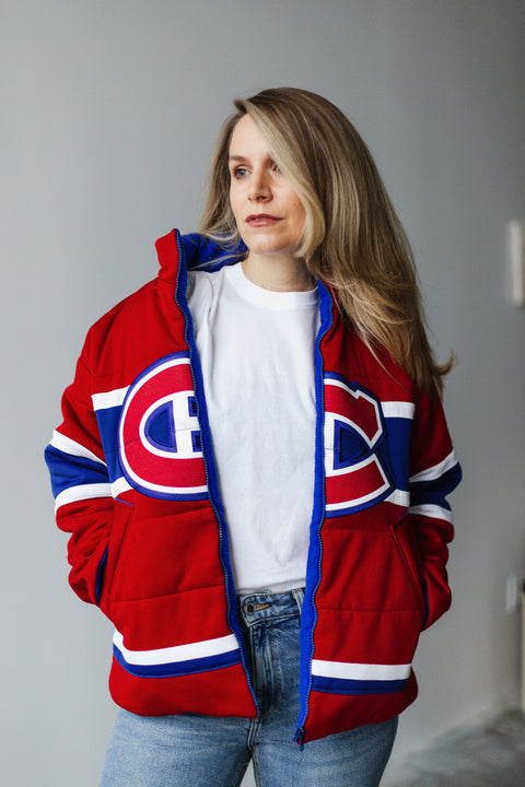 Jersey to Puffer Jacket THE SEWING PATTERN (Unisex)