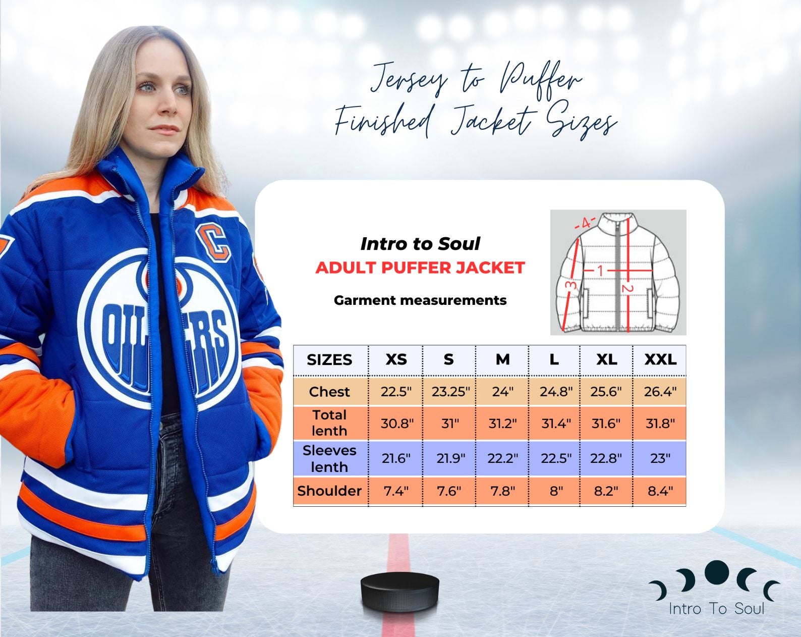 Jersey to Puffer Jacket THE SEWING PATTERN