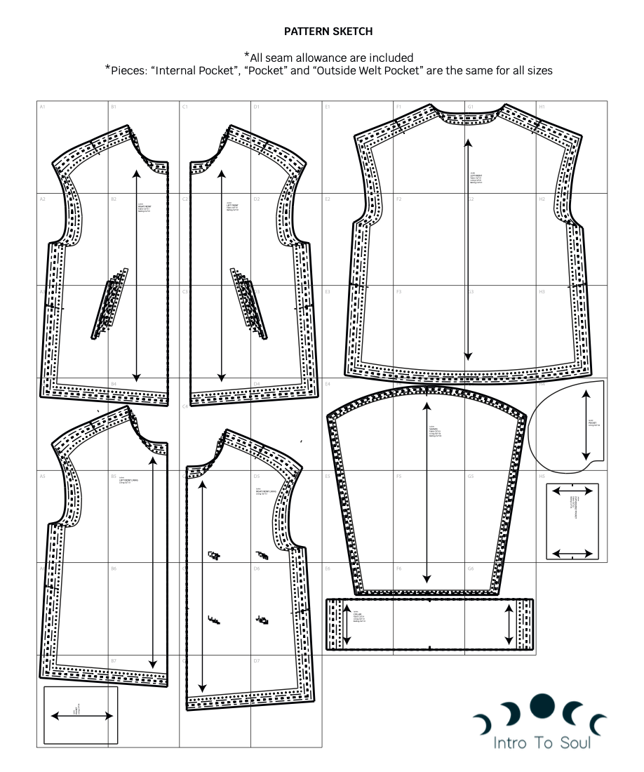 Jersey to Puffer Jacket THE SEWING PATTERN