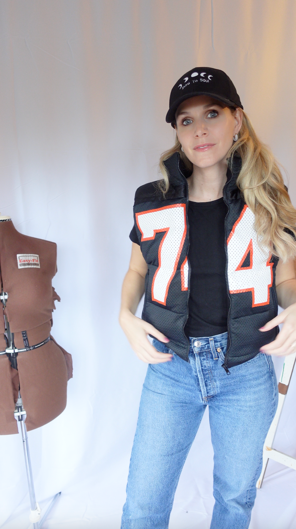 Custom Sports Puffer VEST (made from a jersey)
