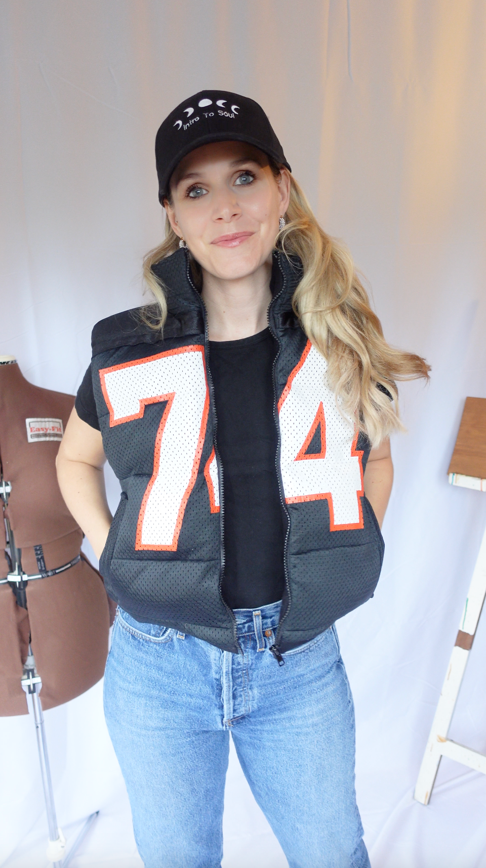 Custom Sports Puffer VEST (made from a jersey)