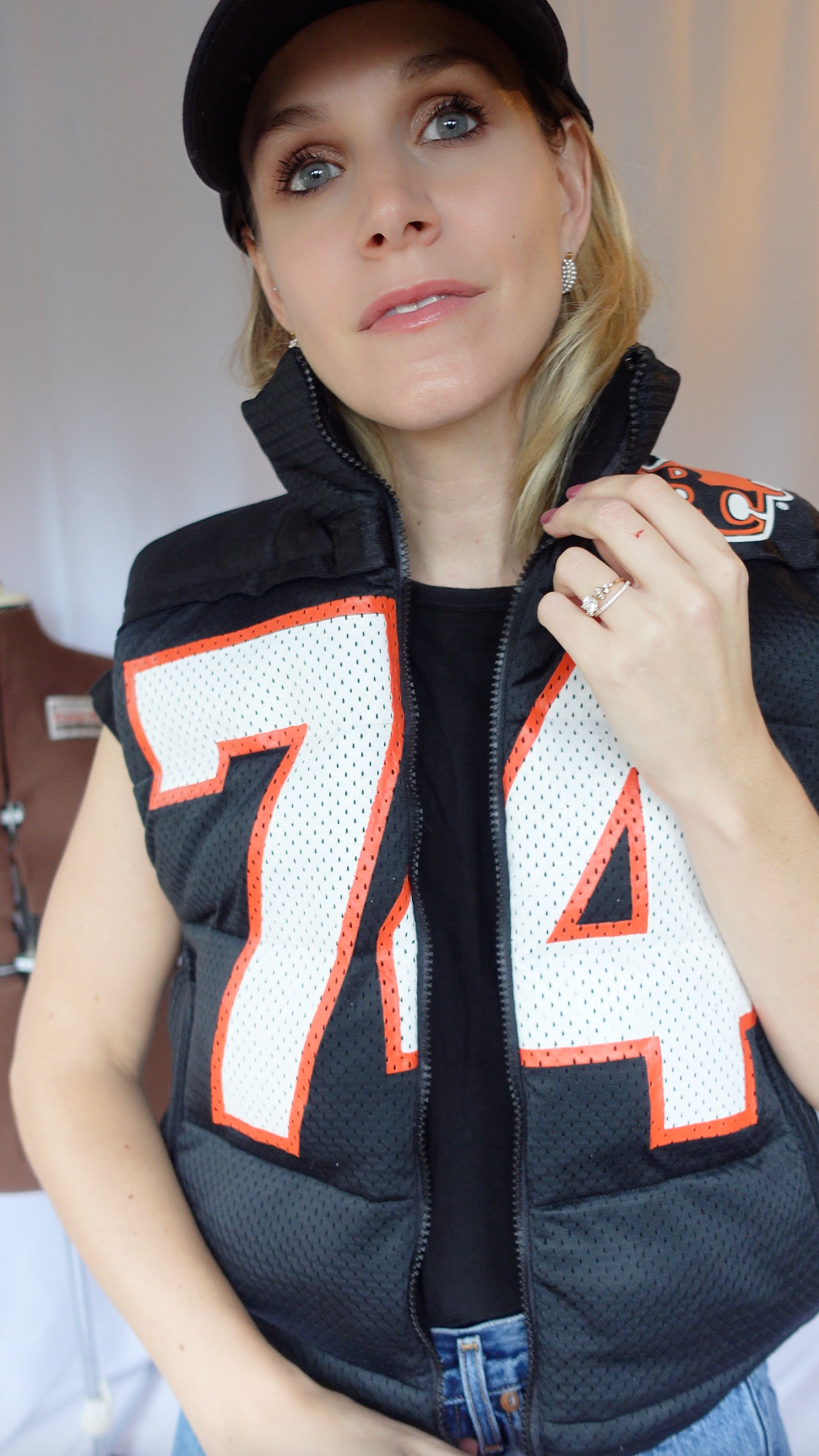 Custom Sports Puffer VEST (made from a jersey)