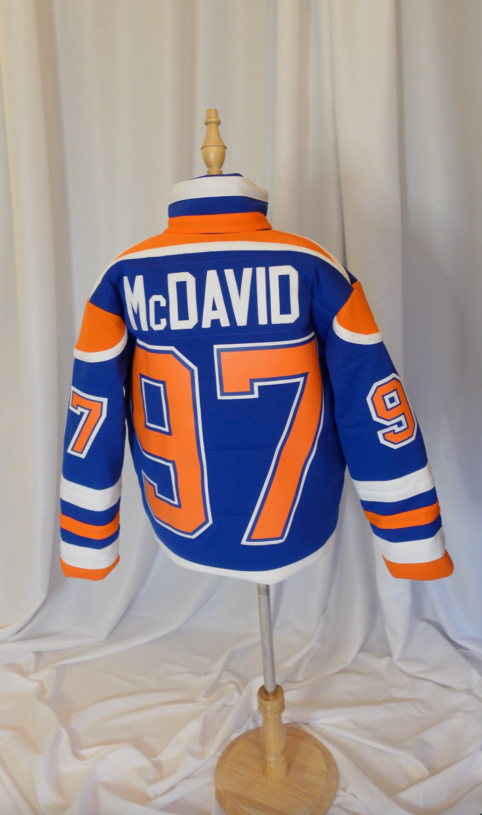 KIDS Custom Sports Puffer Jacket (made from a jersey)