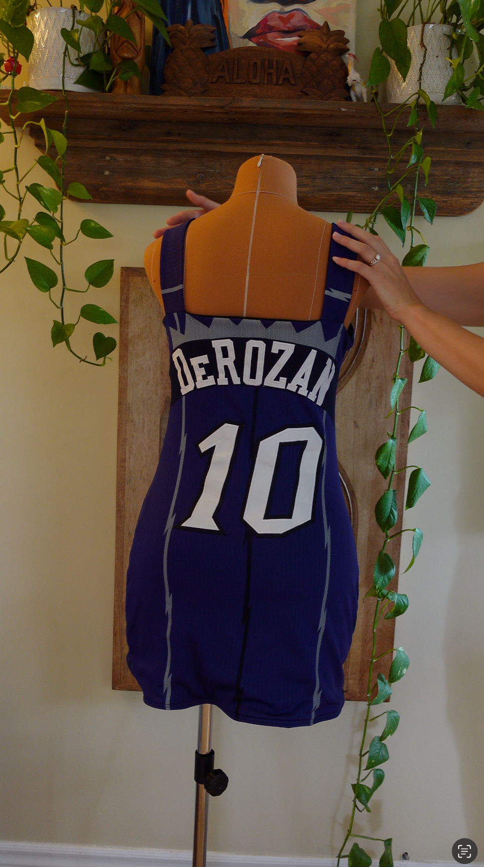 NEW* Basketball Jersey to Mini Dress Pattern